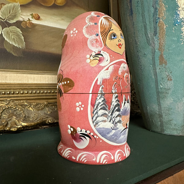 Matryoshka Russian Dolls Stackable Wooden Dools