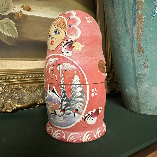 Matryoshka Russian Dolls Stackable Wooden Dools