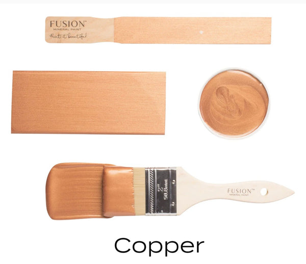 Fusion Metallic’s Copper Fusion Mineral Paint