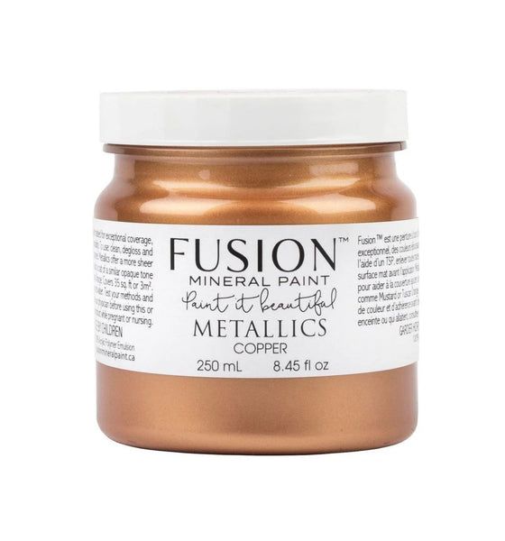 Fusion Metallic’s Copper Fusion Mineral Paint