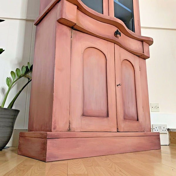 Victorian Bookcase Display Cabinet