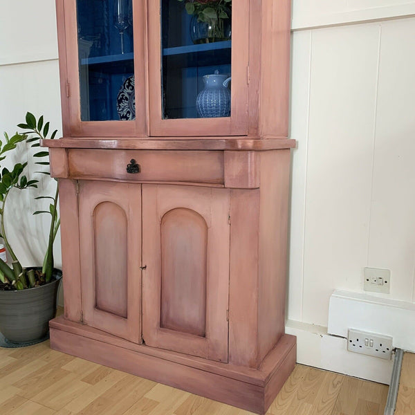 Victorian Bookcase Display Cabinet