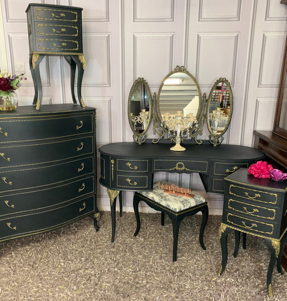 Black Bedroom Furniture Set French Style Olympus Furniture Set Custom Order