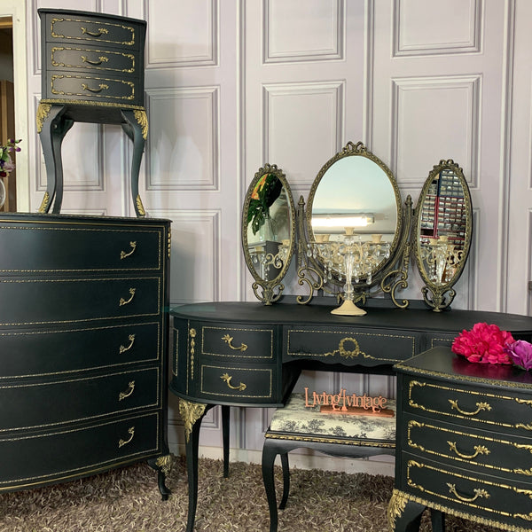 Black Bedroom Furniture Set French Style Olympus Furniture Set Custom Order