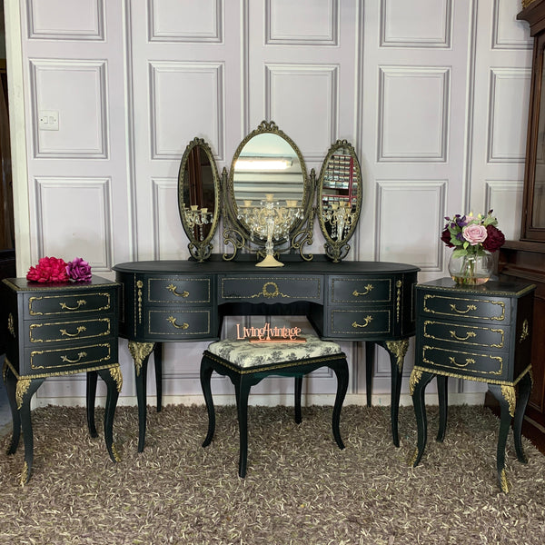 Black Bedroom Furniture Set French Style Olympus Furniture Set Custom Order