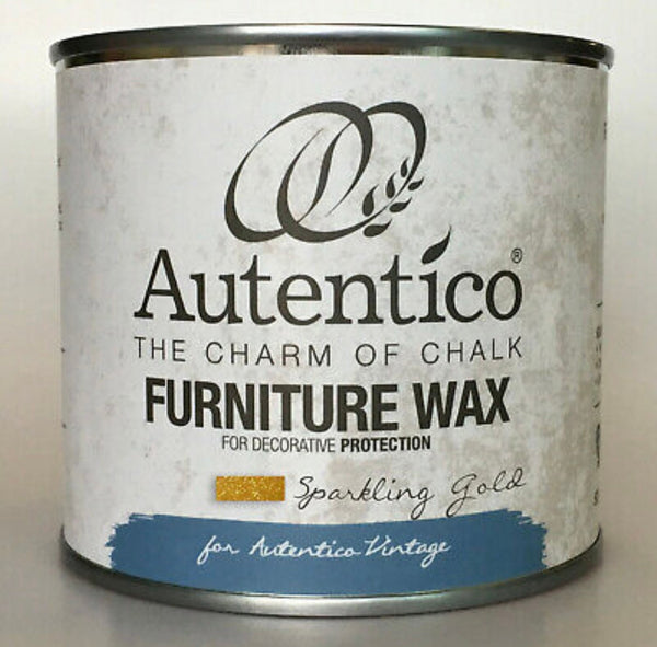 Autentico Sparkling Wax 250ml Gold Silver Copper Bronze