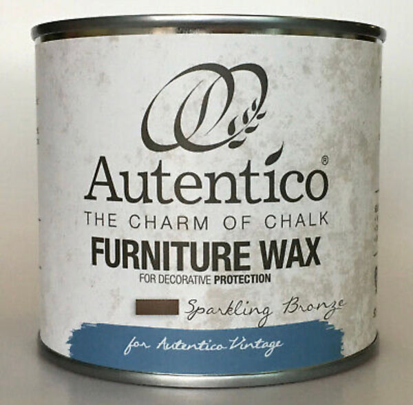 Autentico Sparkling Wax 250ml Gold Silver Copper Bronze