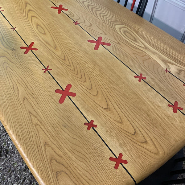 Ercol Dining Table and Chairs Black and Red Resin Table Design Kisses Commission Order