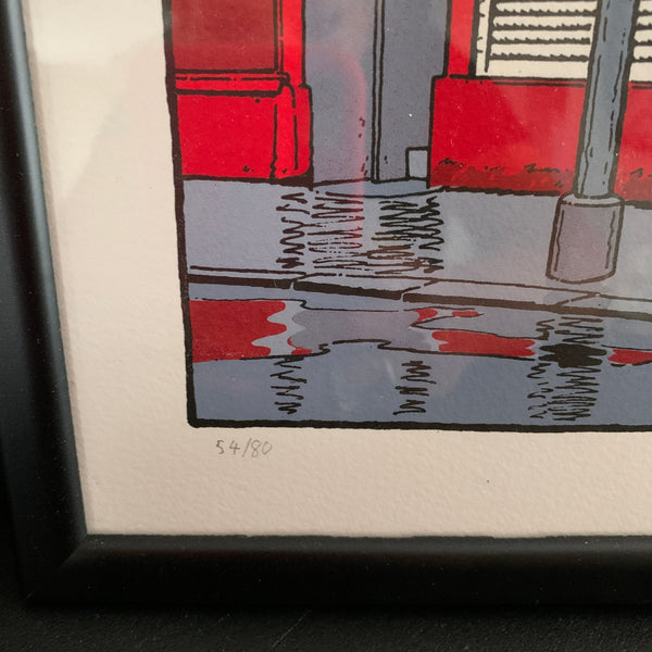 Charity Now Open Painting Signed Limited Edition 54/80 Thou Art in Hampstead Contemporary Art