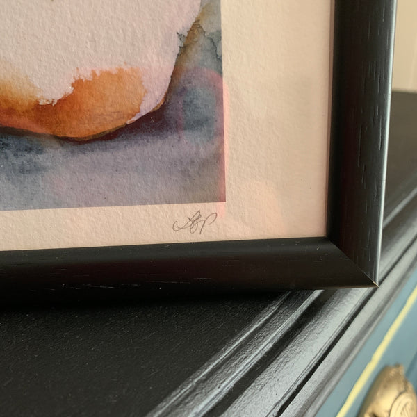 Framed Print Nude Woman Limited Edition Rhian Signed LBP 9/20 Erotic Print