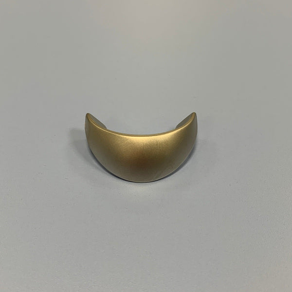 Cabinet Pulls Furniture Handles Modern Style Half Moon Shape Silver Colour