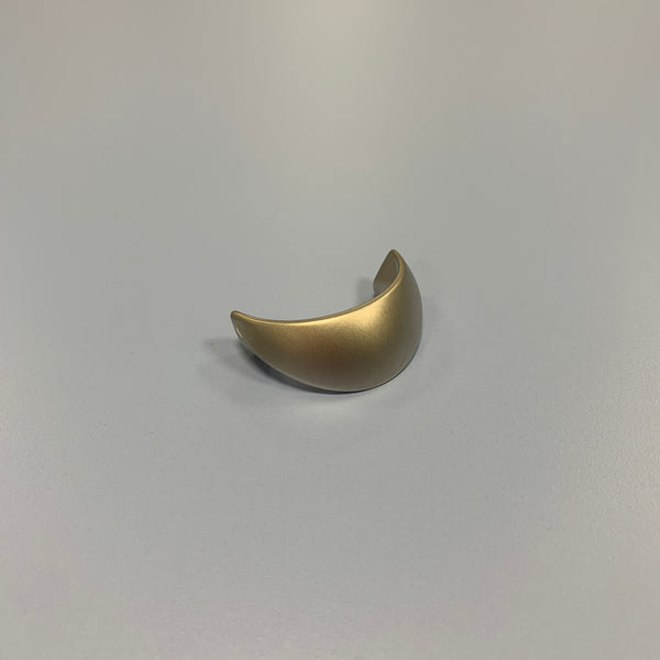 Cabinet Pulls Furniture Handles Modern Style Half Moon Shape Silver Colour