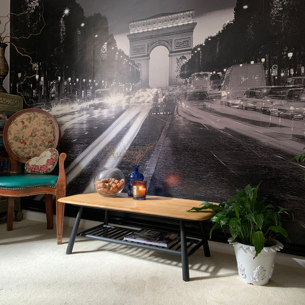 Ercol Coffee Table with Magazine Rack