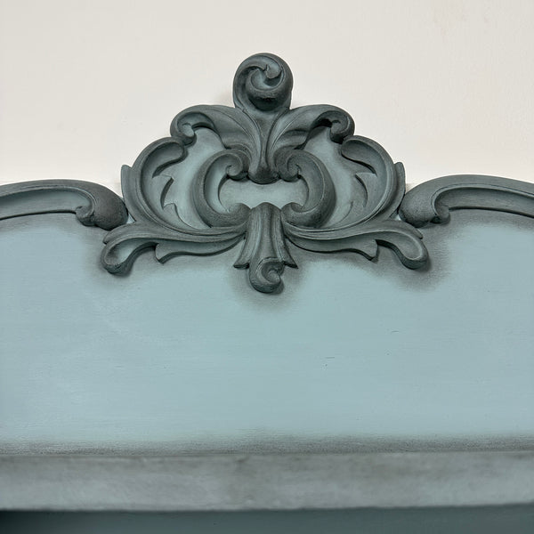 Painted Victorian Chiffonier Barley Twist Dresser Antique Cabinet