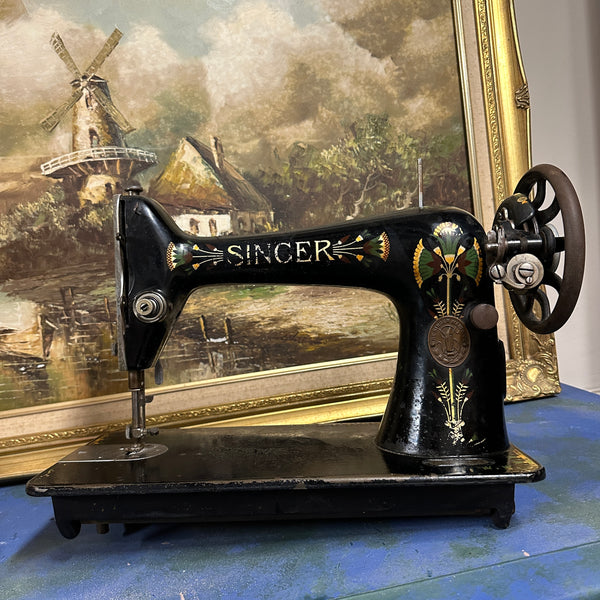 Antique Singer Sewing Machine Home Decor