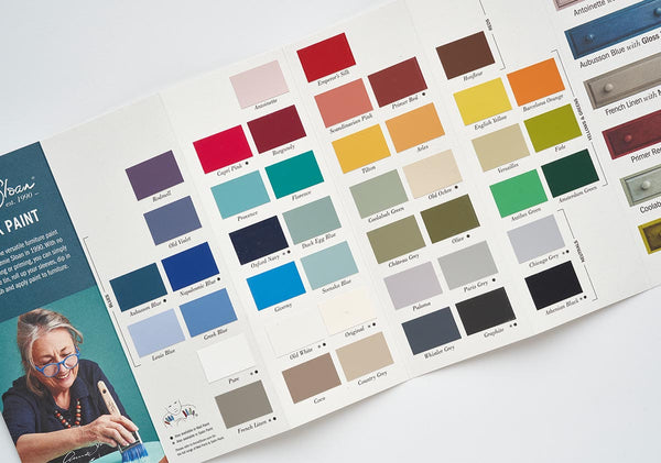 Annie Sloan Chalk Paint Colour Card