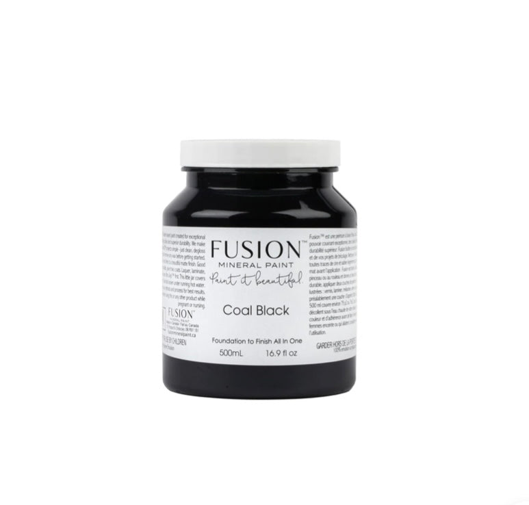 Coal Black Fusion Mineral Paint