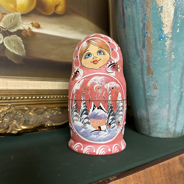 Matryoshka Russian Dolls Stackable Wooden Dools