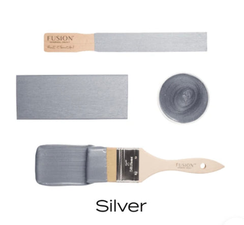 Fusion Metallic’s Silver Fusion Mineral Paint