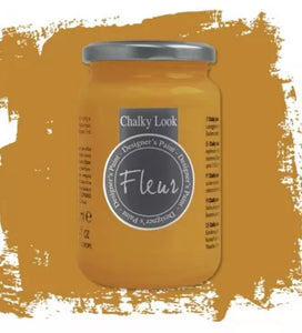 Fleur Chalky Look Paint 330ml Yellow Ochre