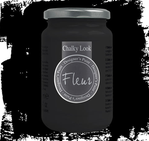 Fleur Chalky Look Paint 330ml Black