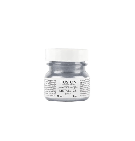 Fusion Metallic’s Silver Fusion Mineral Paint