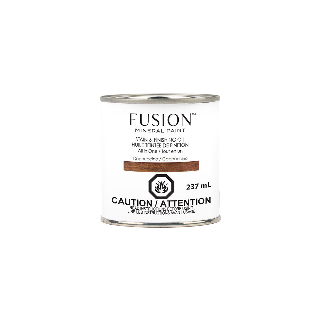Fusion Stain & Finishing Oil Cappuccino 237ml