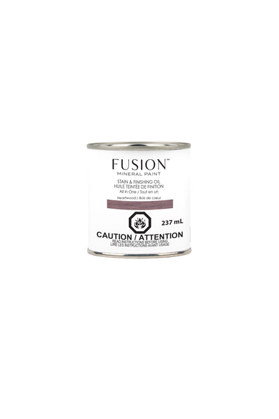 Fusion Stain & Finishing Oil Heartwood 237ml