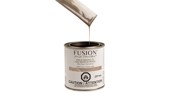 Fusion Stain & Finishing Oil Light Oak 237ml
