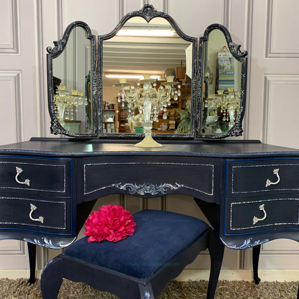 Olympus Dressing Table with Stool & Mirror Commission Order